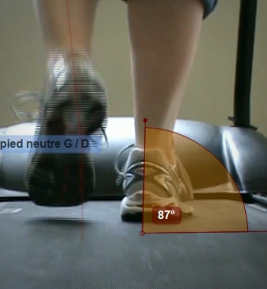 Analyse biom&eacute;canique film&eacute;e